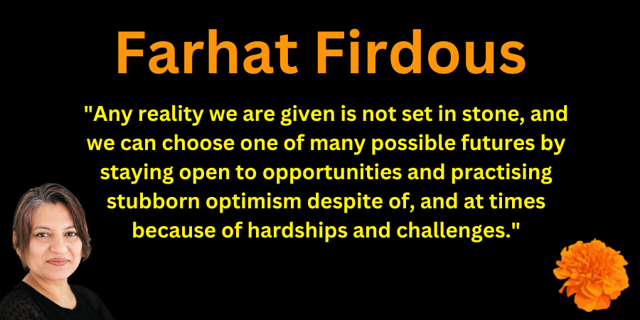 Farhat Firdous Optimism