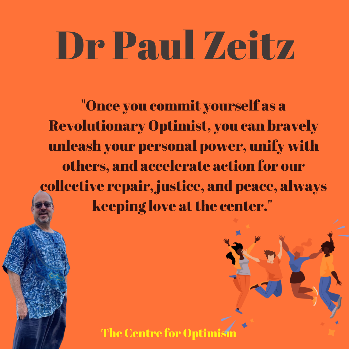 Paul Zeitz on Revolutionary Optimism